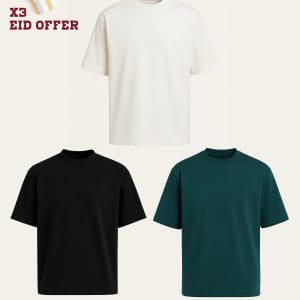 Eid Triple Pack – Core Oversized Tees